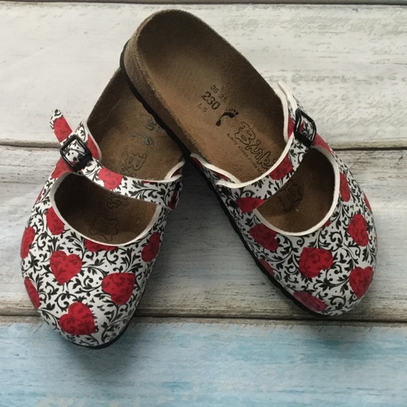 Birkenstock Shoes - BIRKENSTOCK Mary Jane Hearts Clogs Sandals Sz 6